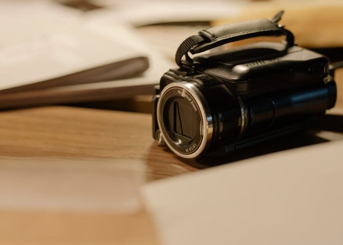 An electronic gadget captures the essence of technological advancement.